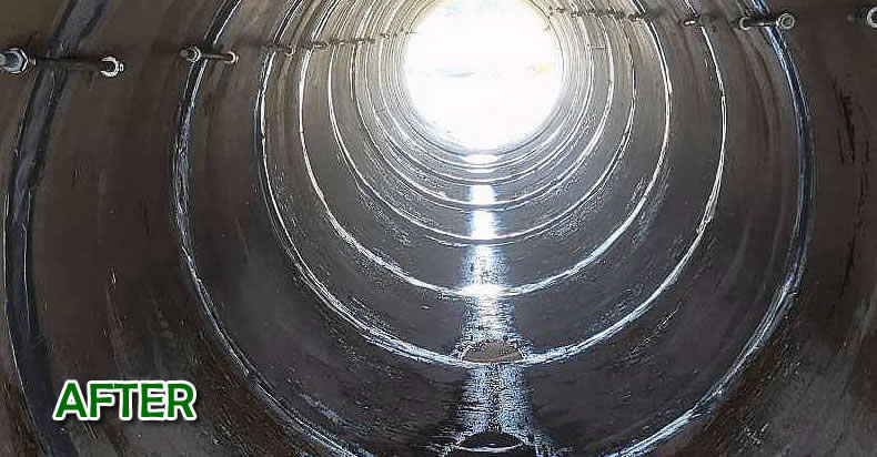 84 Inch Reinforced Concrete Pipe (RCP)- AFTER
