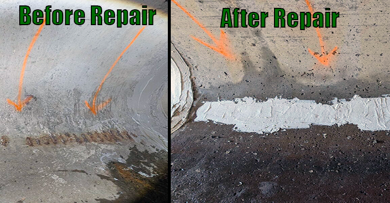 72 Inch Arch with Separated Joints and Spalling Concrete