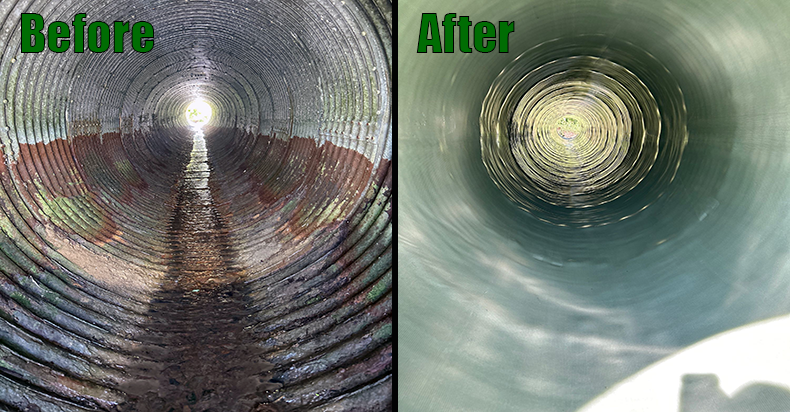 48 Inch CMP with Deteriorated Invert