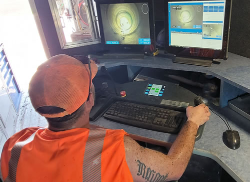 CLEANING & Televising